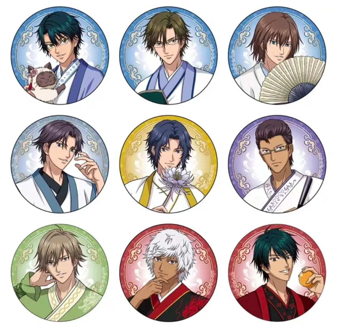 (拆盒)新网球王子 龙年限定 新场贩吧唧徽章 散池 全9种【盲盒】