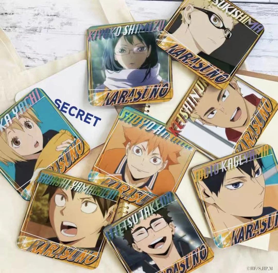 【现货】排球少年 文房具 2021青春一页学园杯垫 乌野&音驹