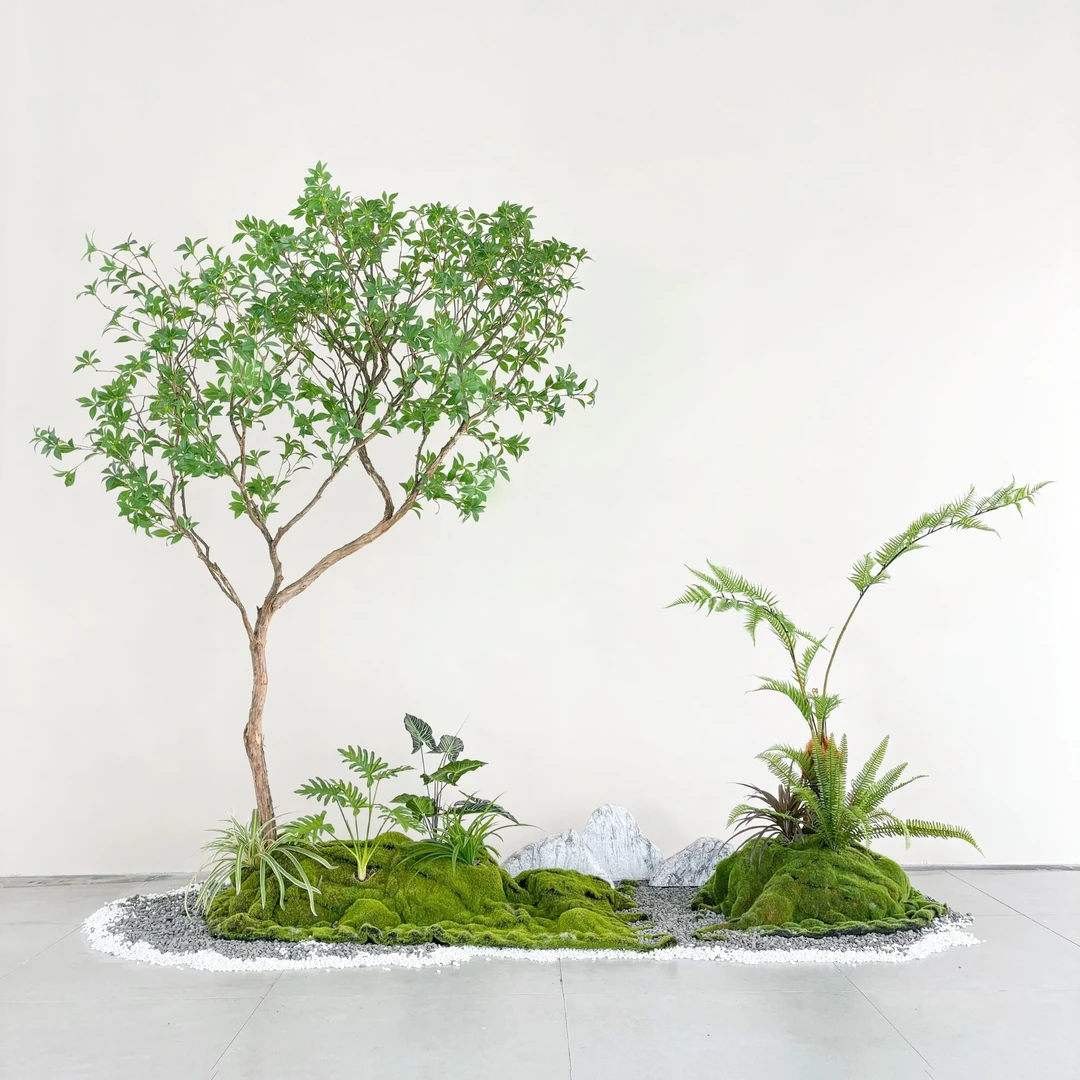艺景天高端马醉木仿真绿植造景景观展示高品质搭配套餐懒人