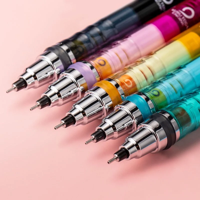 uni/三菱铅笔M5-450/452/559自动铅笔不易断芯0.5小学防断绘画用