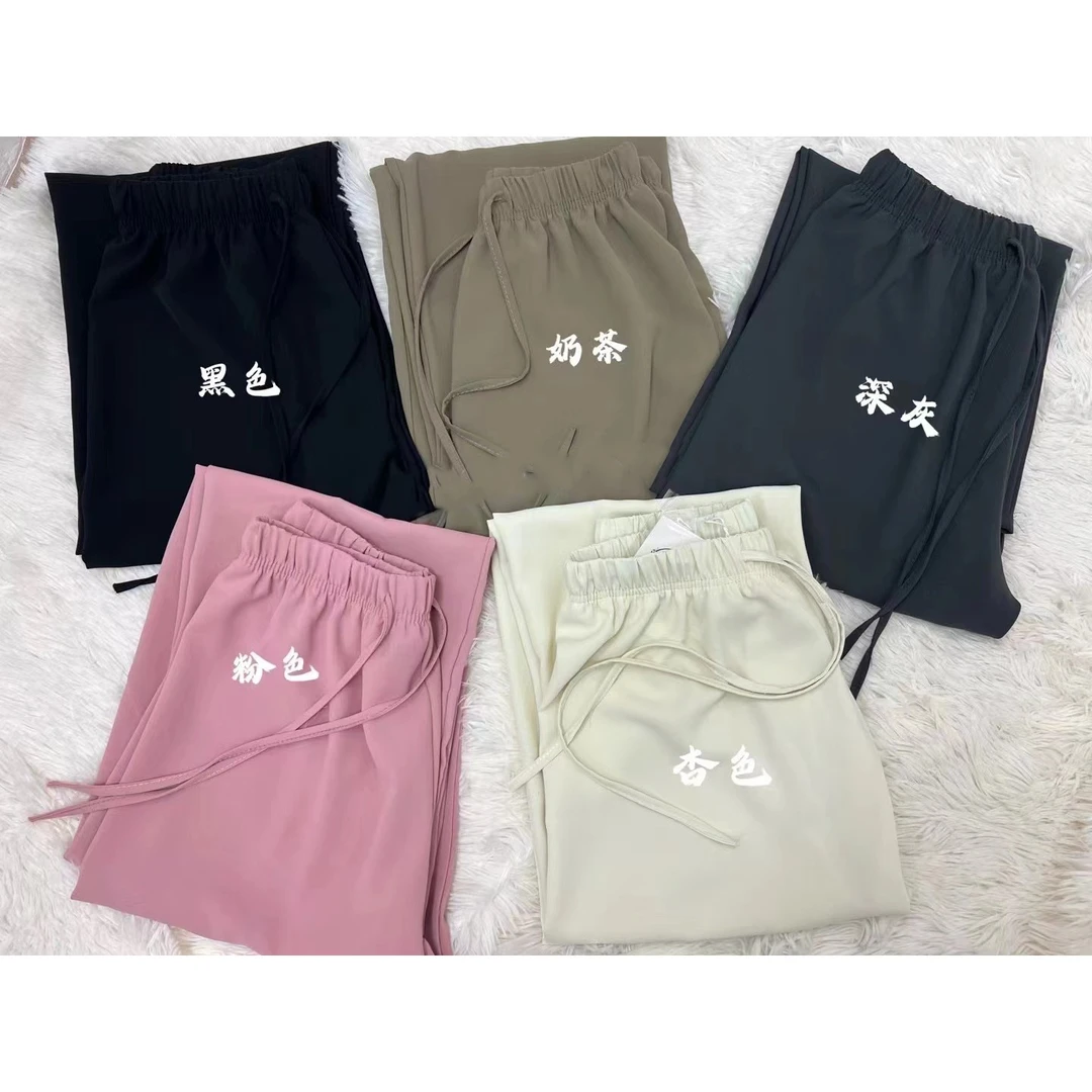 【北栀】西装料舒适百搭阔腿裤812466