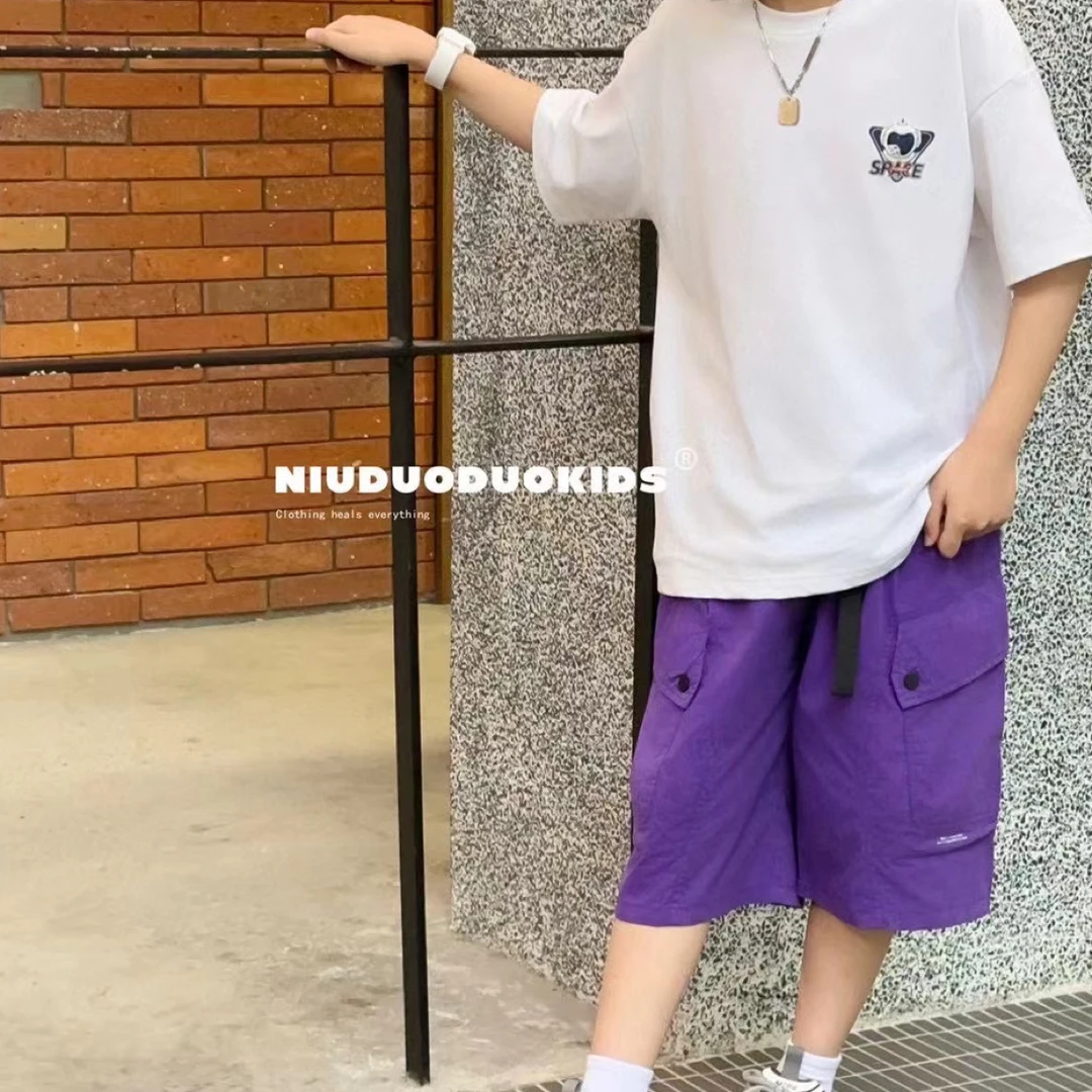 潮童T恤，透气吸汗