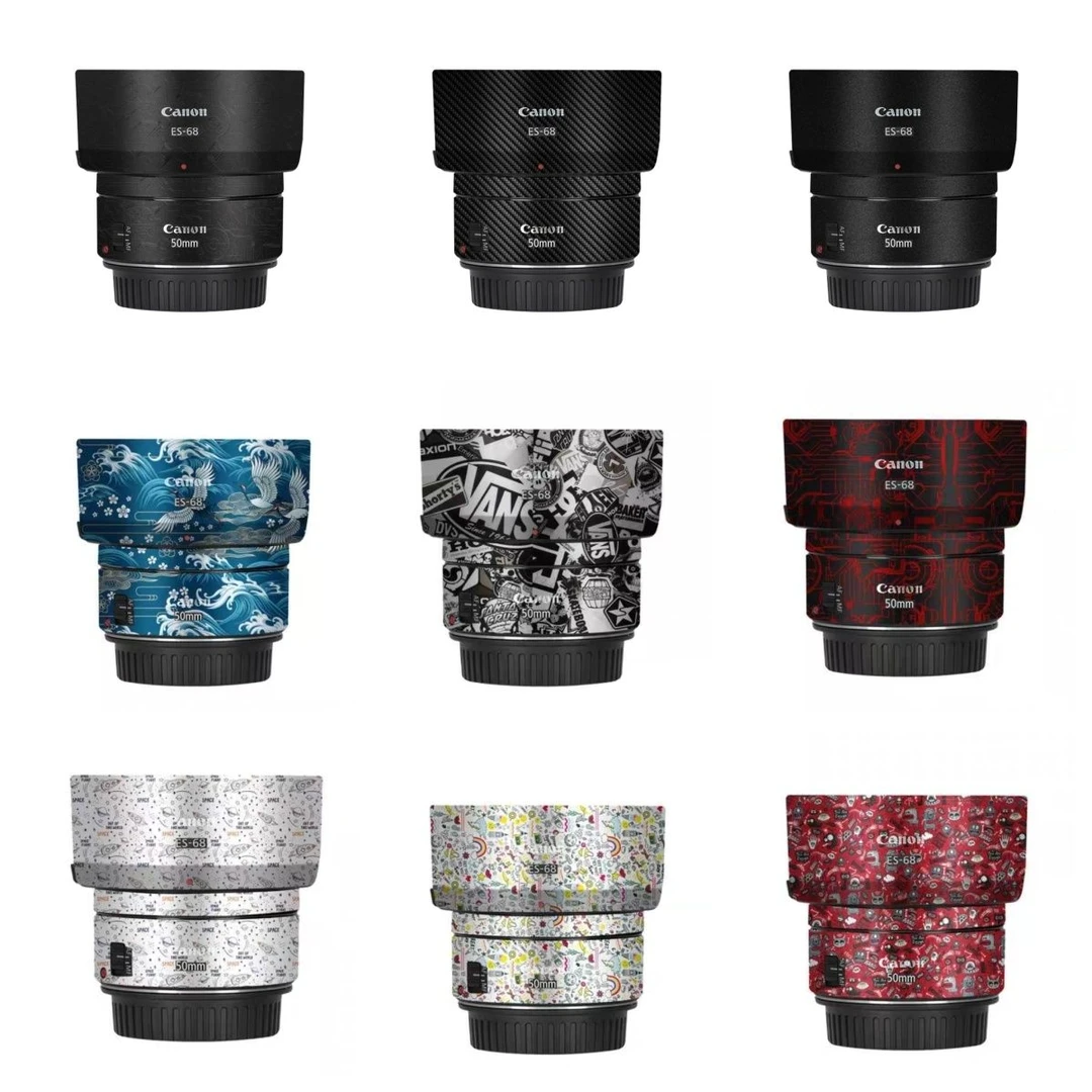 漫步驴适用于佳能镜头贴纸18-135 18-200 501.4 18-55 50F1.2贴膜