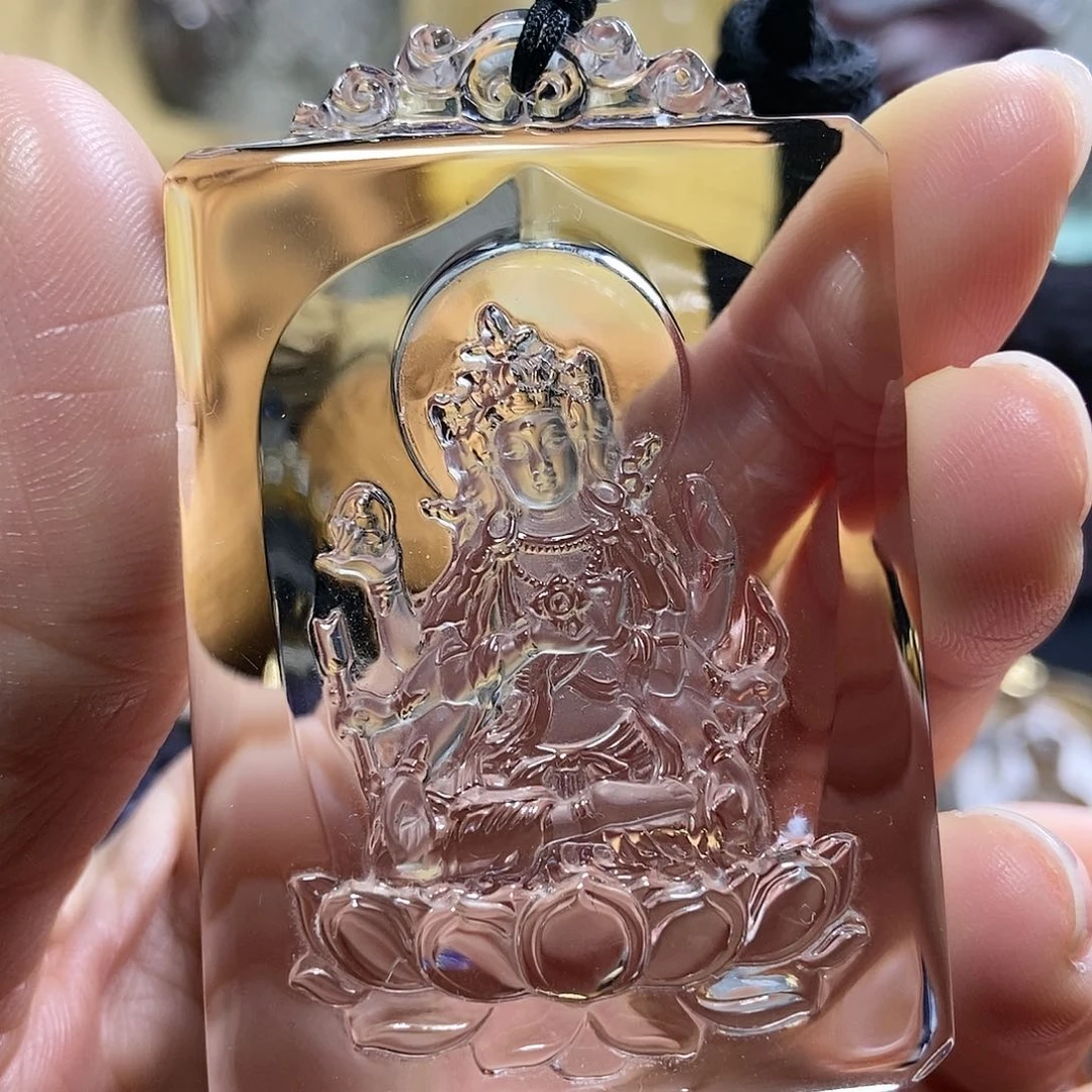 水晶吊坠未镶嵌吊坠