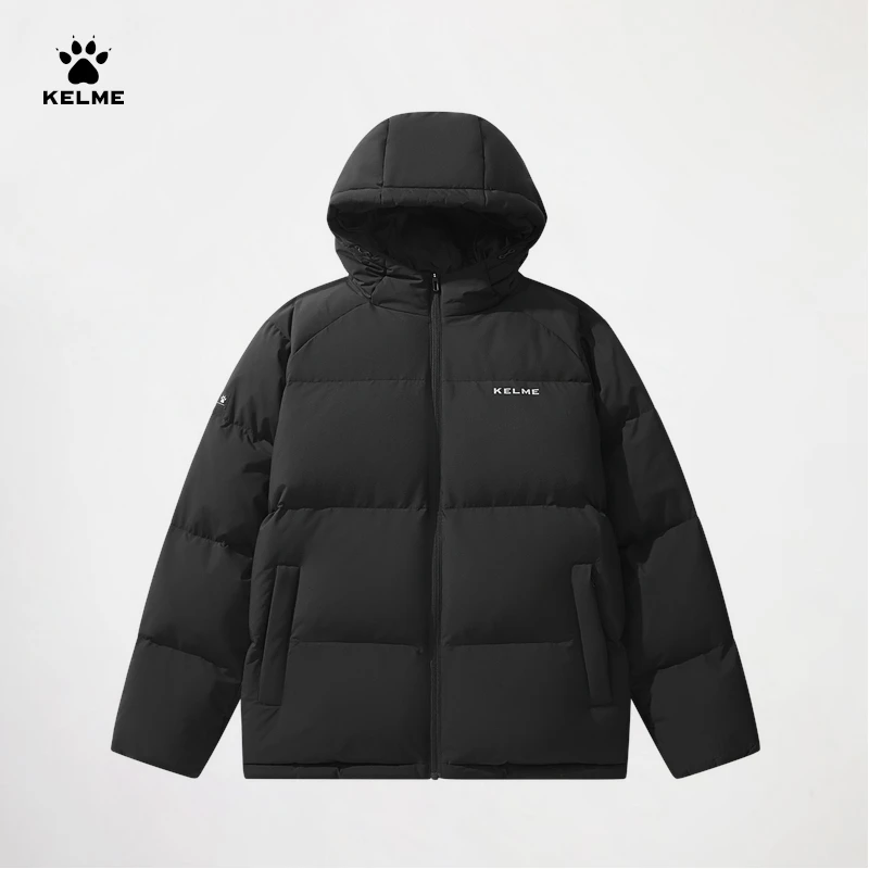 【短款羽绒服】官方旗舰店卡尔美羽绒服短款连帽外套冬季保暖加厚