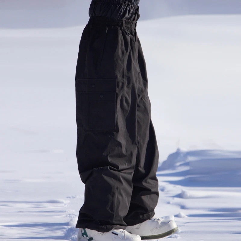 DOOKSNOW滑雪裤女款冬季户外单板双板专业防风防水保暖宽松雪裤男