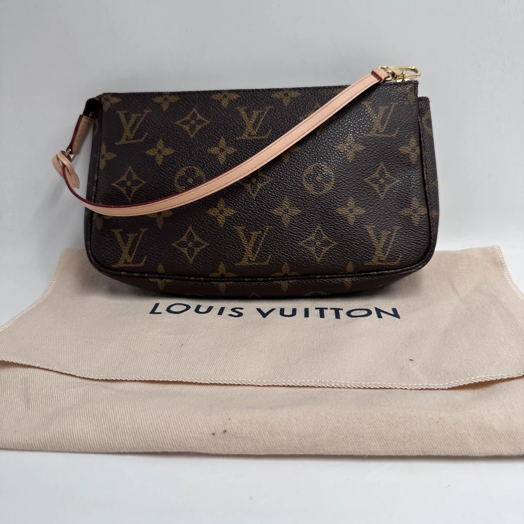 99新 LouisVuitton/路易威登 老花大麻将手拿包腋下包（甄选）