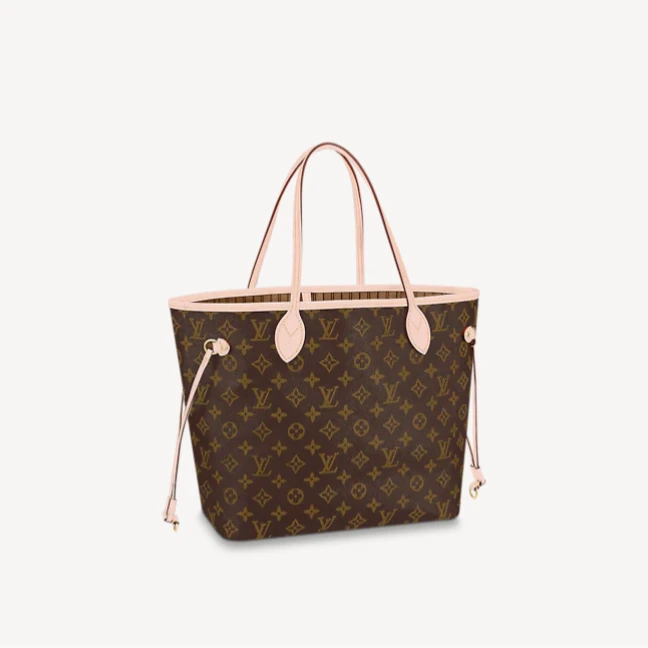 未使用 LouisVuitton/路易威登 NF卡其色内里/单肩包托特包/友奢