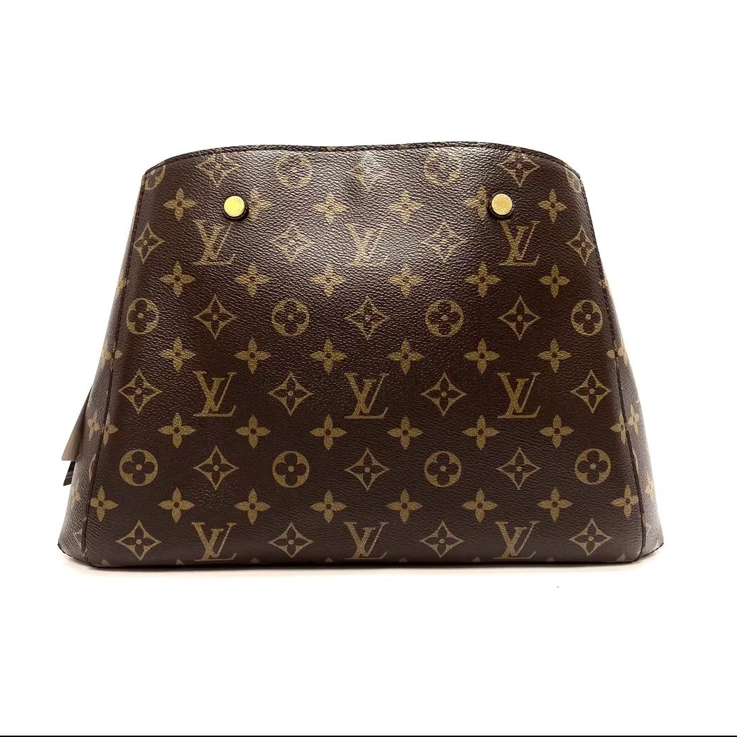 99新 LouisVuitton/路易威登 LV蒙田中号手提单肩斜挎包/甄选