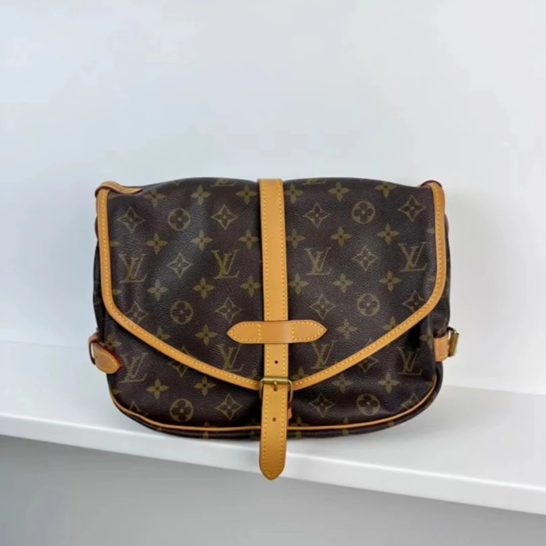 95新 LouisVuitton/路易威登 LV 双子星单肩斜挎包/换植鞣革/许可