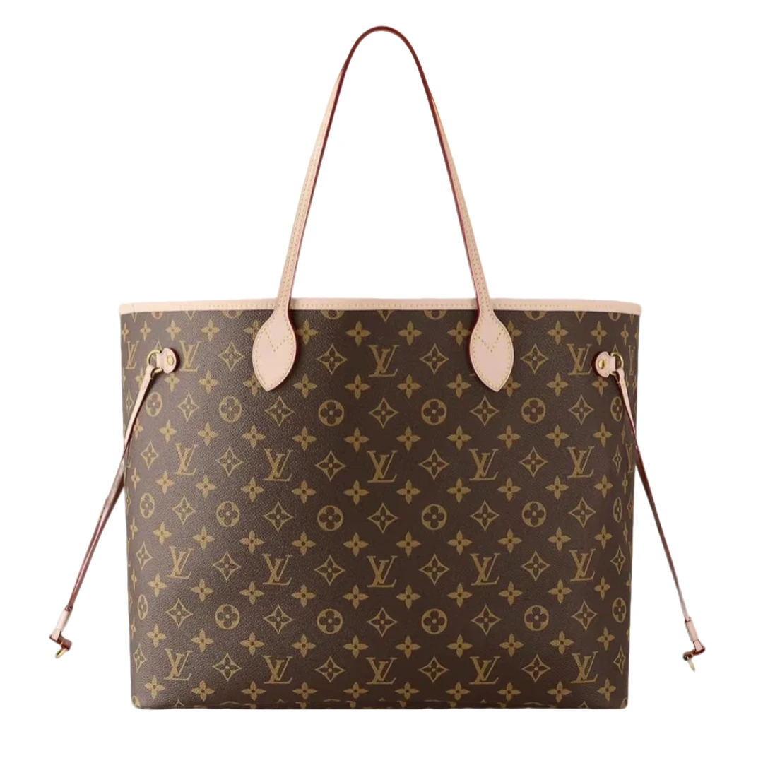 99新 LouisVuitton/路易威登 红内衬老花NF单肩包/甄选