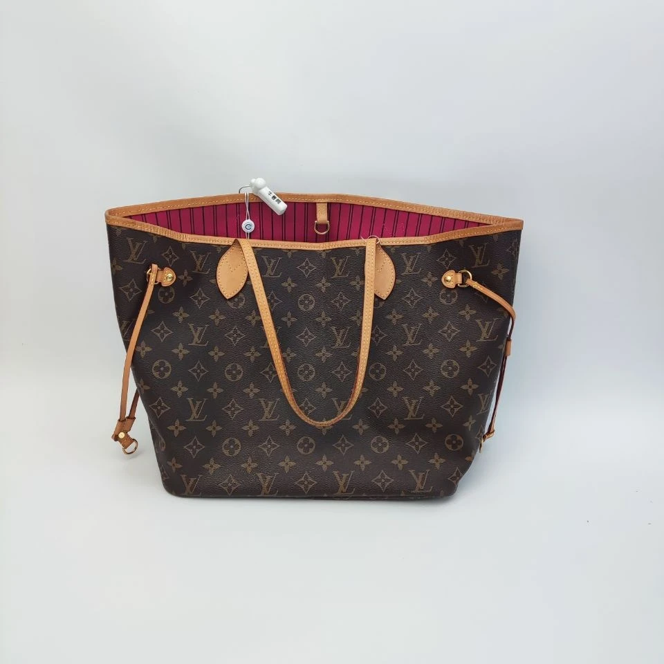 99新 LouisVuitton/路易威登 老花NF红内单肩包/许可严选