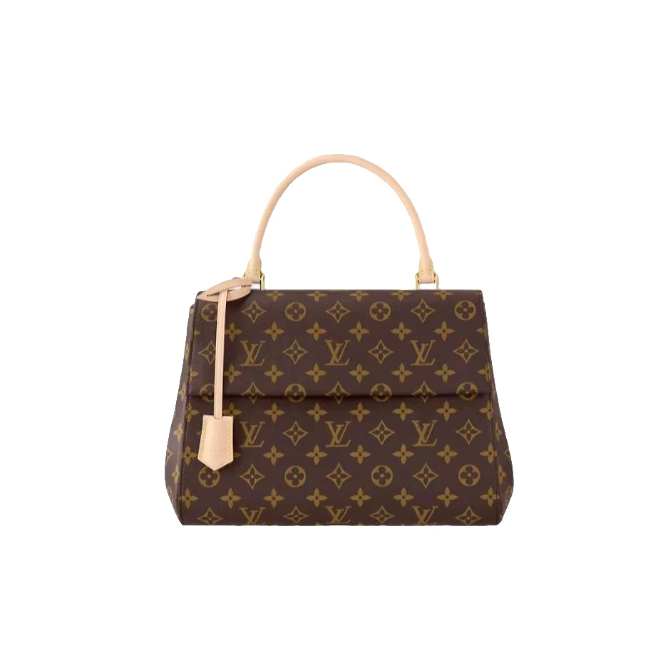 99新 LouisVuitton/路易威登 克鲁尼中号蓝肩带单肩斜挎年份许可