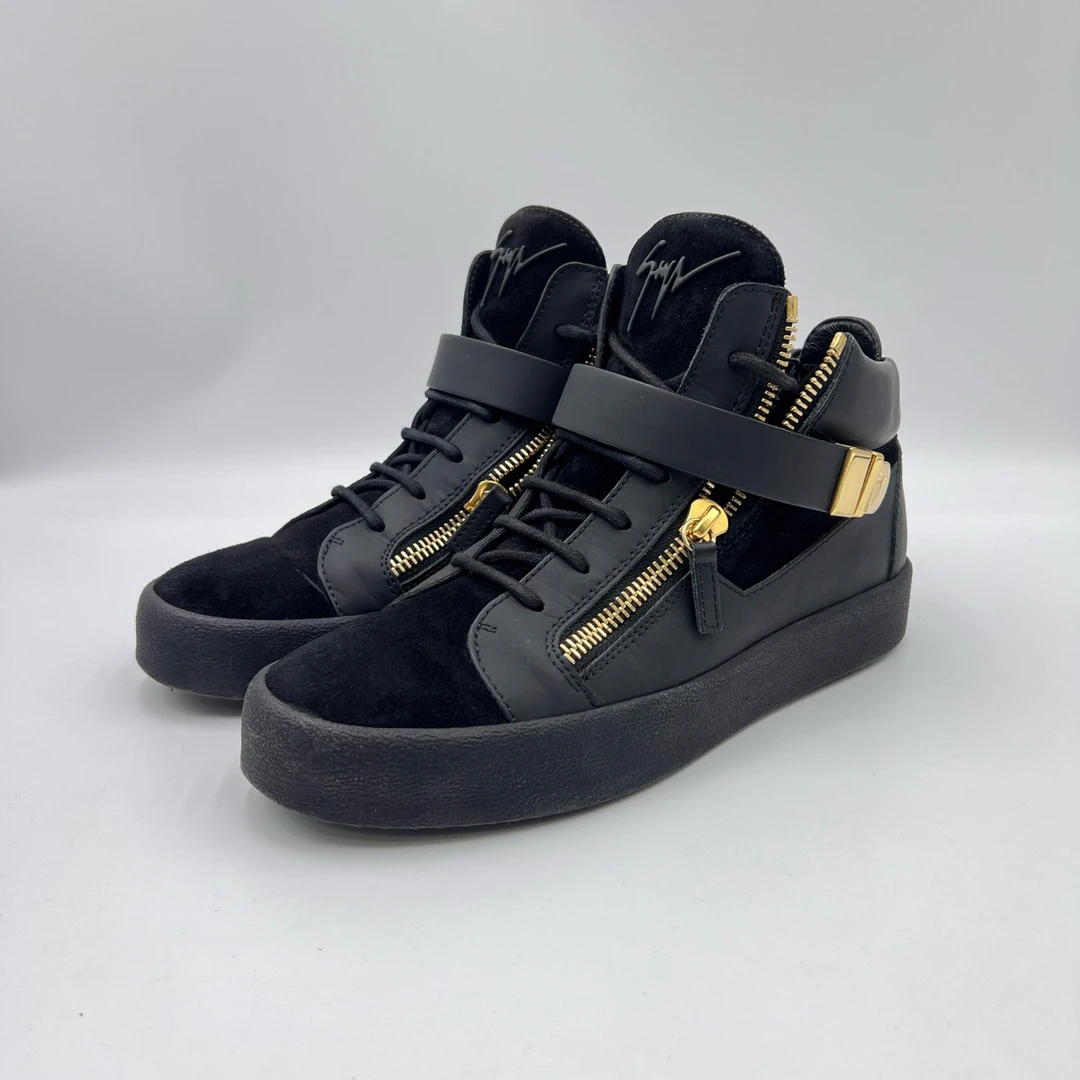 42码/GZ朱塞佩·萨诺第/绒面皮革高帮鞋/95新/10041889公价：6250