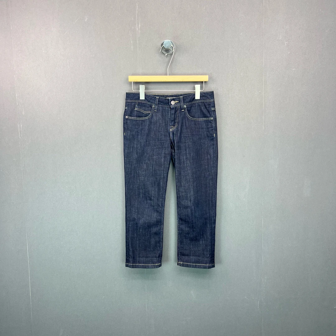 99新 BURBERRY/博柏利 36码/直筒立体牛仔裤/9286997