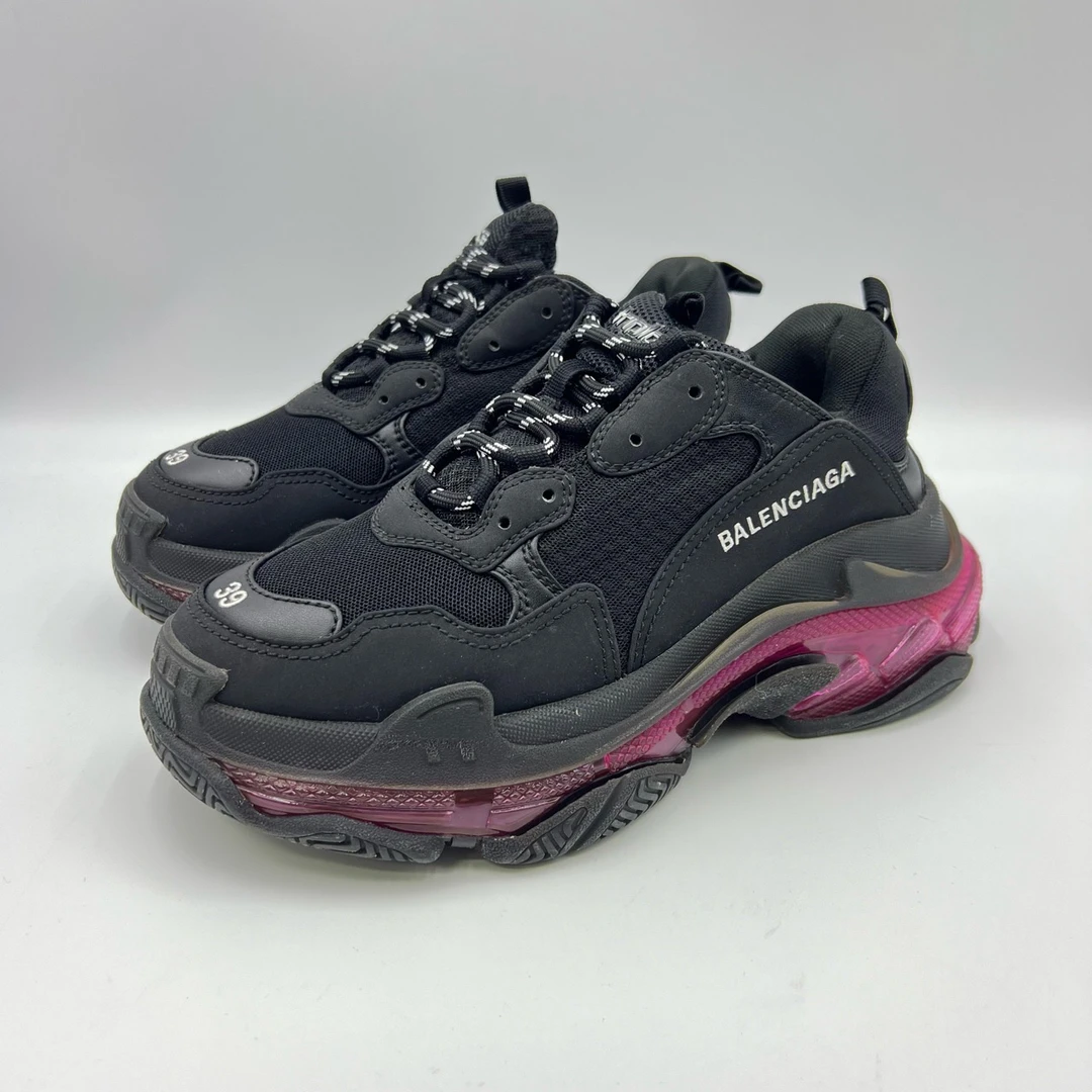 39码/BALENCIAGA巴黎世家/休闲老爹鞋/95新/10216590/公价：8700