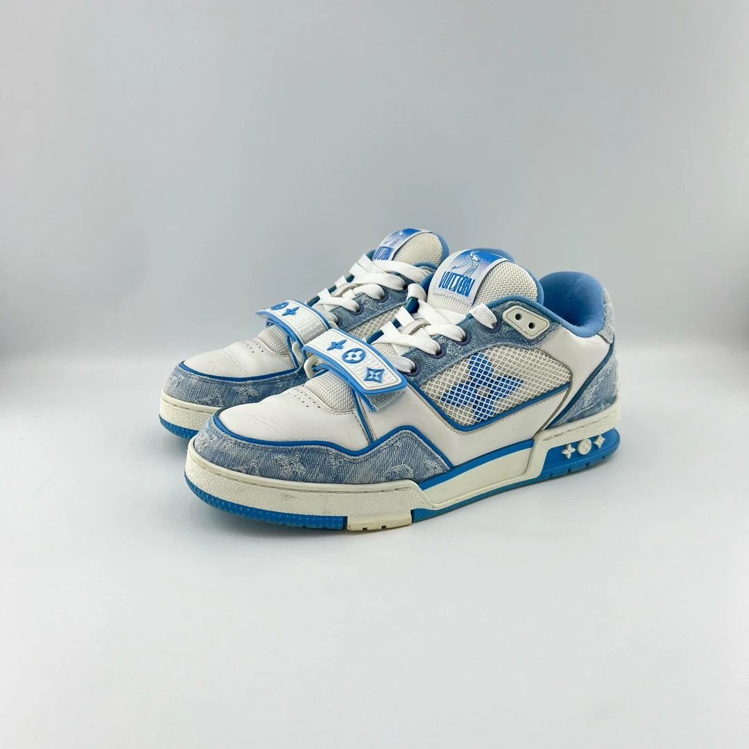 95新 LouisVuitton/路易威登 41.5码/Trainer刺绣板鞋/10593636