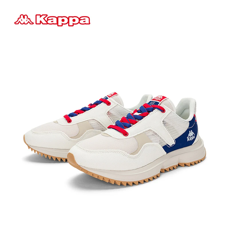 Kappa卡帕运动时尚复古跑鞋男鞋女鞋休闲百搭防滑板鞋K0DX5MM03D