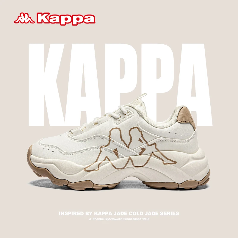 Kappa秋冬卡帕复古老爹鞋运动情侣鞋时尚潮流休闲鞋K0DY5MC65D