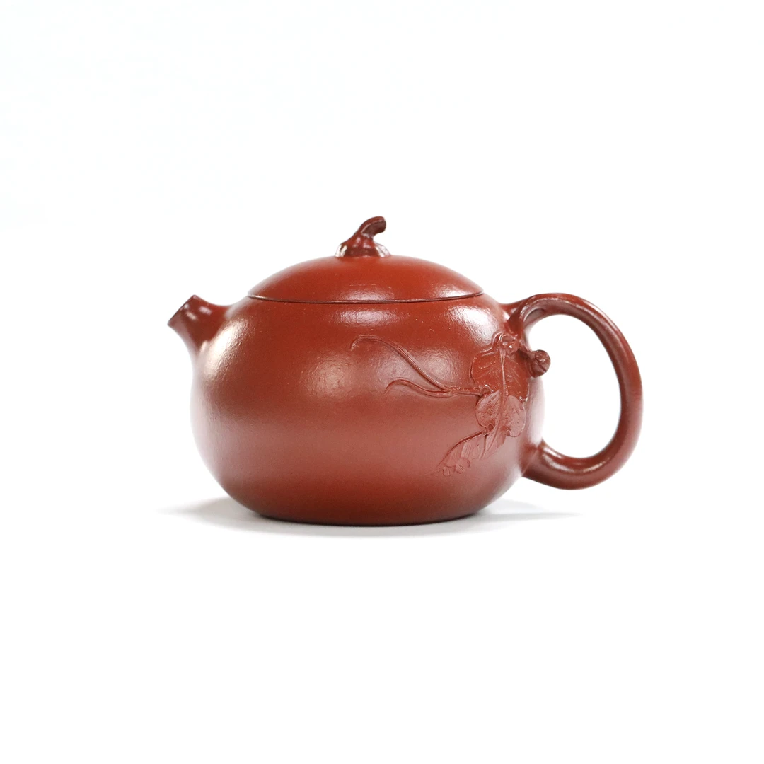 十二有你WW西施/170cc泡茶专用茶具茶道用具紫砂壶朱泥大红袍茶壶