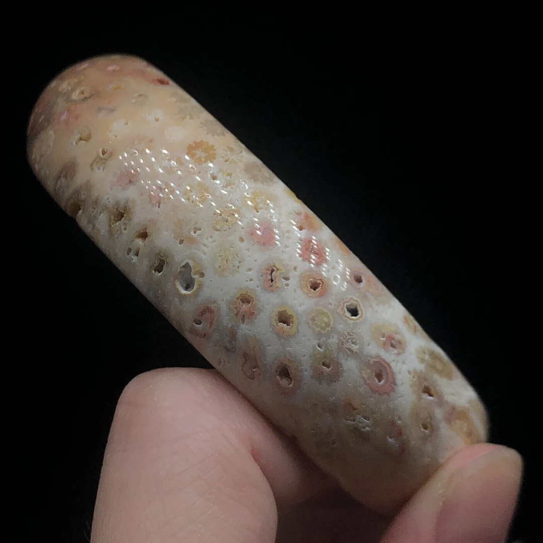 合金手镯 5816粉色洞洞手镯共生镯子少有色仙气粉