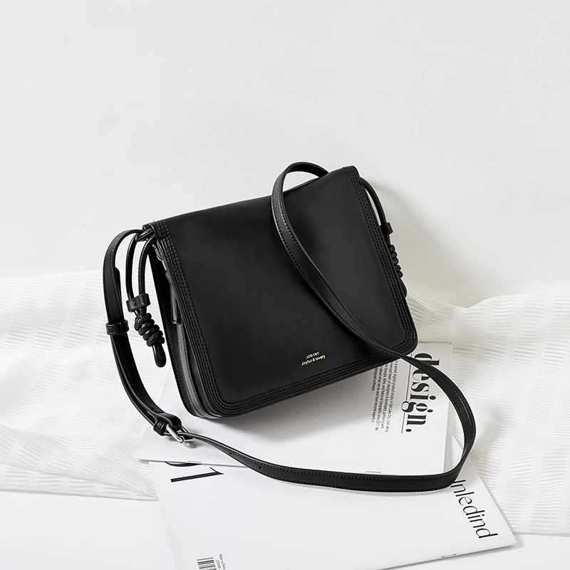 卓诗尼包包女2023新款时尚百搭小香风简约风轻奢单肩斜挎包网红