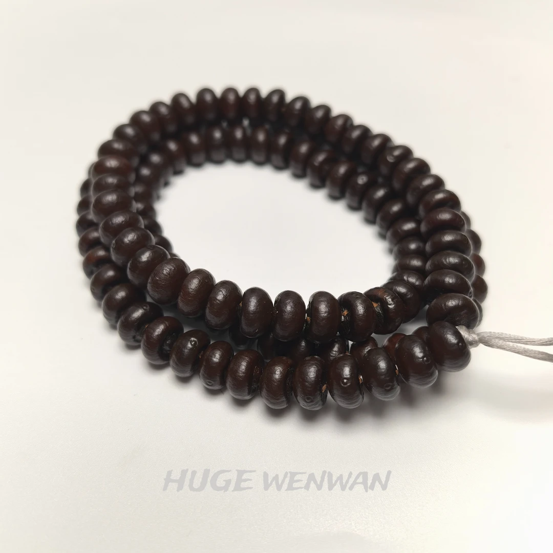 紫金钵盂菩提稀有极大尺寸108时尚长串