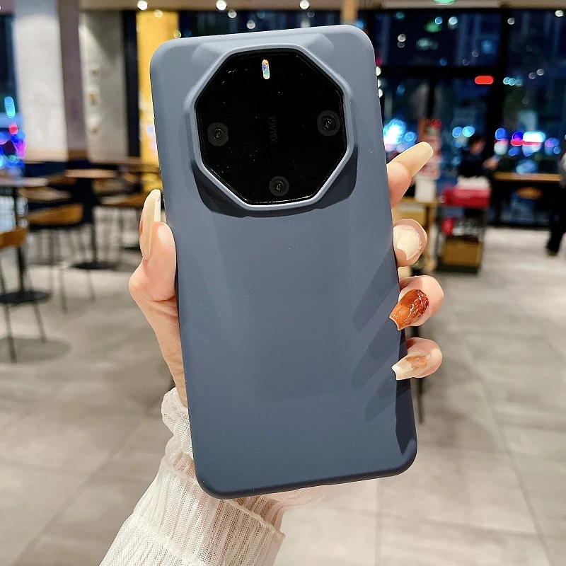 华为mate60RS非凡大师手机壳液态硅胶70pro+保护套网红50简约防摔