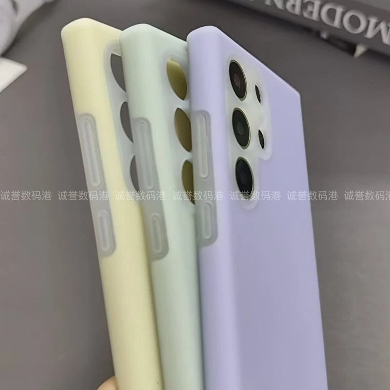 亲肤软糯适用三星s25手机壳果冻s25ultra液态硅胶s25+耐脏保护套