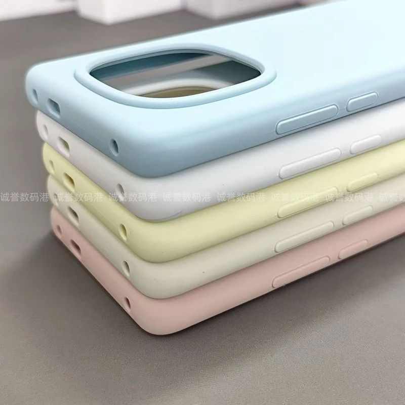 适用红米note14pro+软糯液态硅胶小米13手机壳12turbo耐脏ins风0s