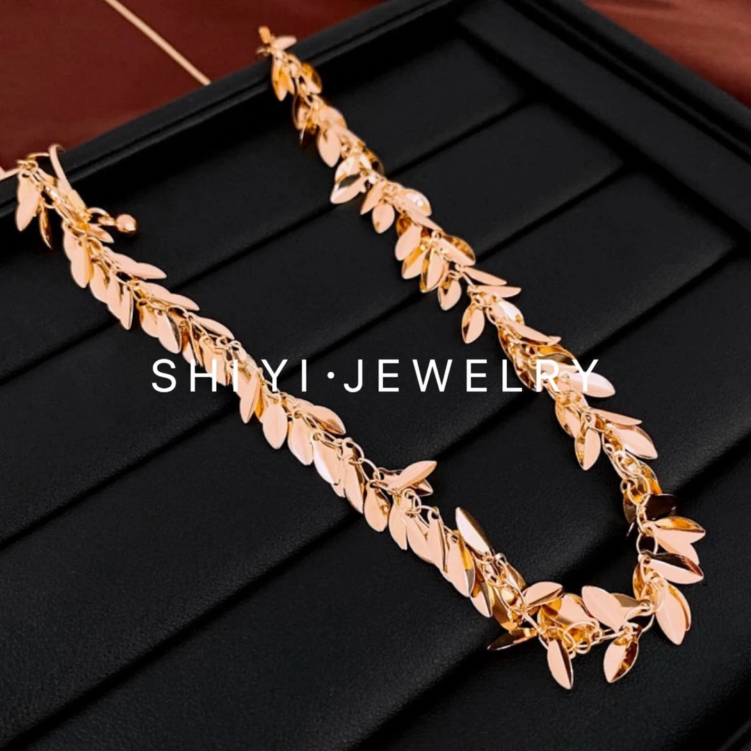 铜合金项链 Shiyi/【七夕节礼物】【星河之恋项链】百搭时尚气质项链