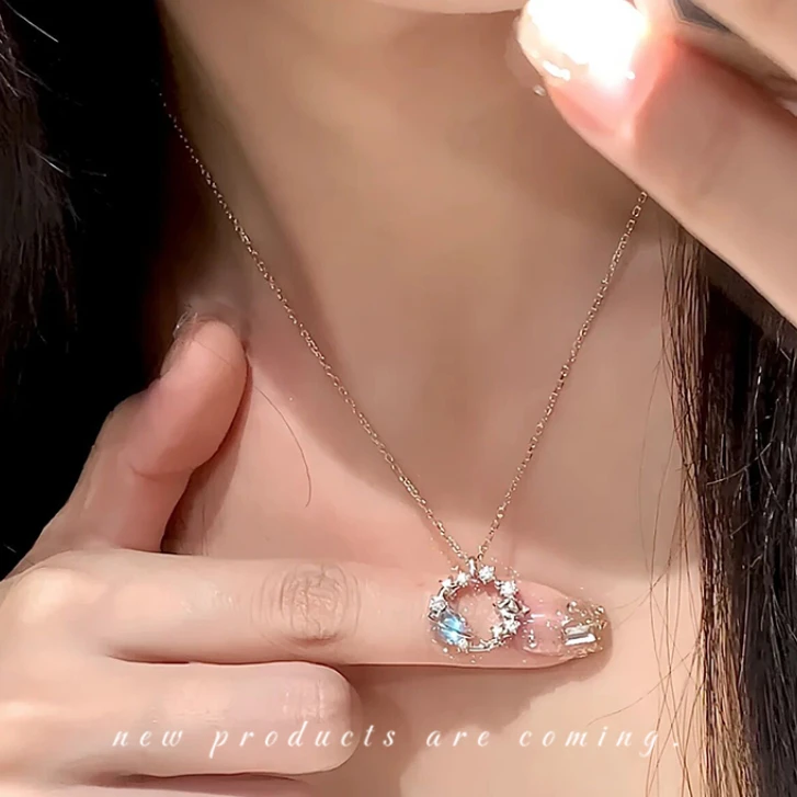 钛钢项链 恋恋星球项链女款轻奢小众高级感轻奢ins不掉色送女朋友