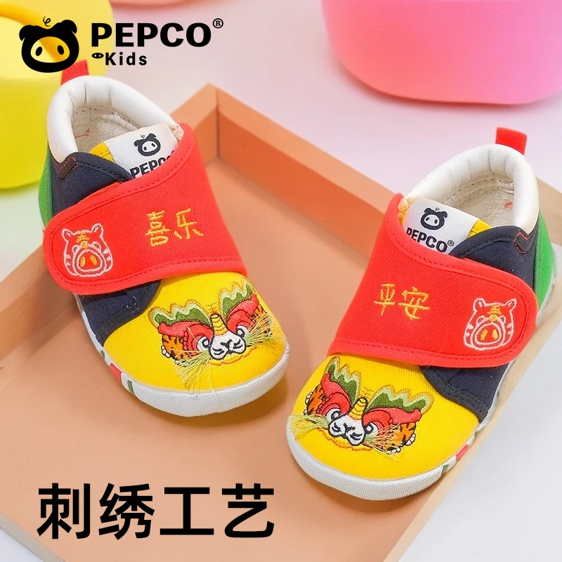 小猪班纳春秋季透气软底女童男童防滑小童机能鞋轻便宝宝学步鞋