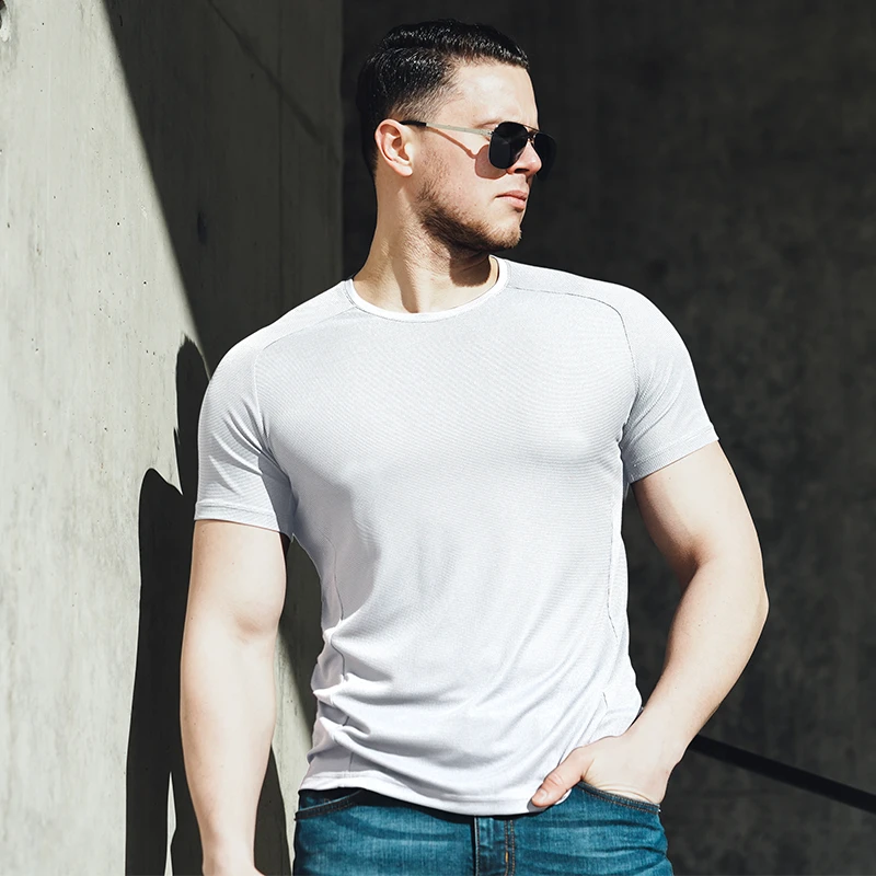 【龙牙】三代阿波罗POWERDRY速干高弹圆领T恤休闲夏季男百搭短袖