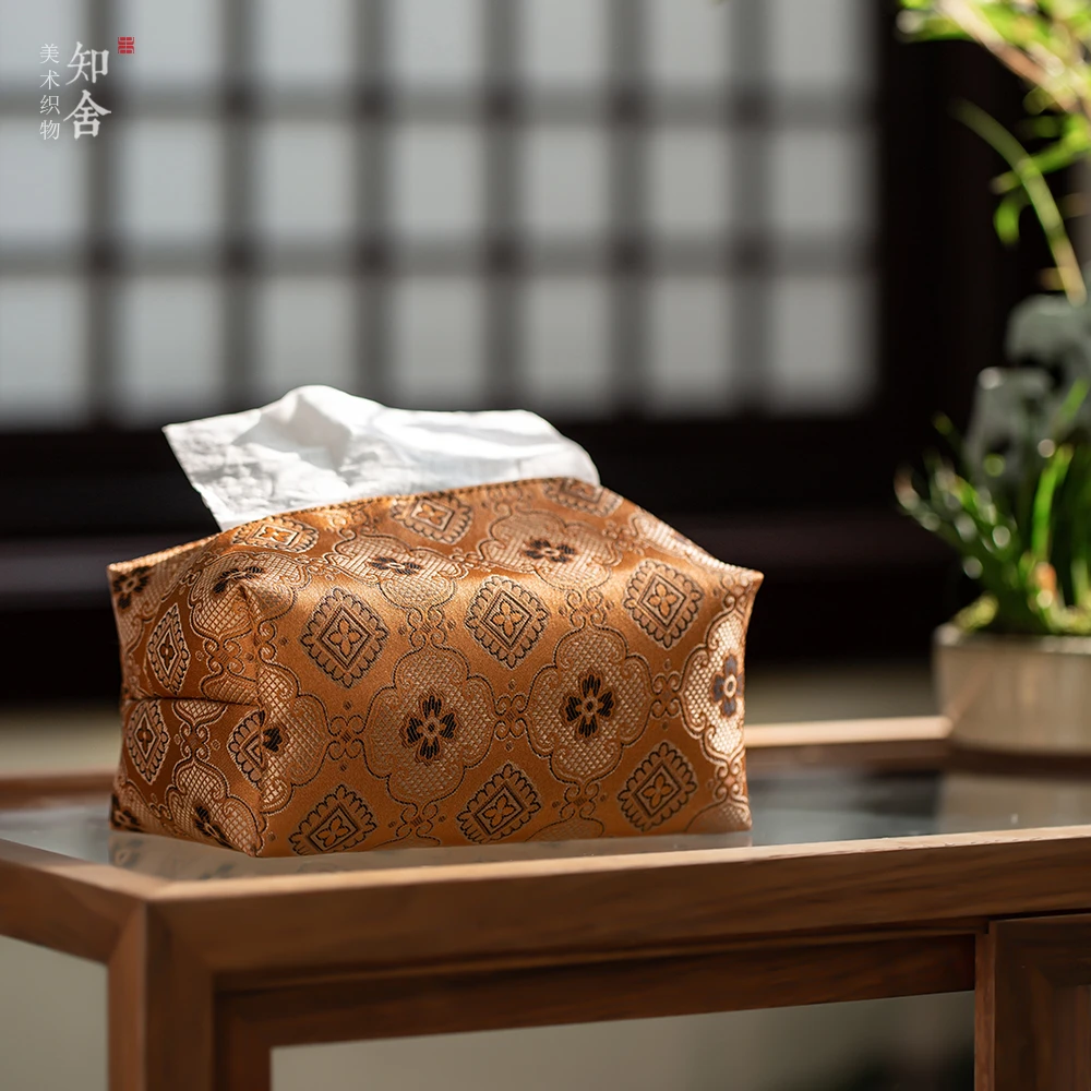 安平如意纹抽纸盒16.5*9.5*6.5CM