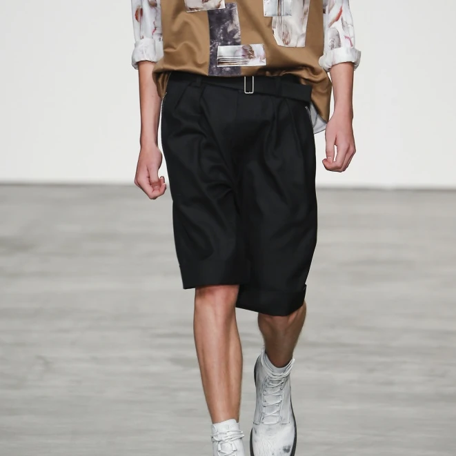 美式双面短裤宽松男女同款04