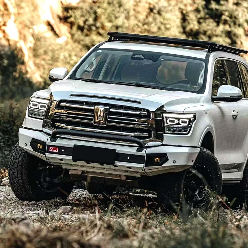 长城魏派坦克500铝合金前护杠前后保险杠改装前防撞杠防护杠改装