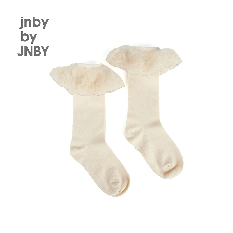 新款jnbybyJNBY江南布衣童装袜子高筒袜女童24秋6O8N13540