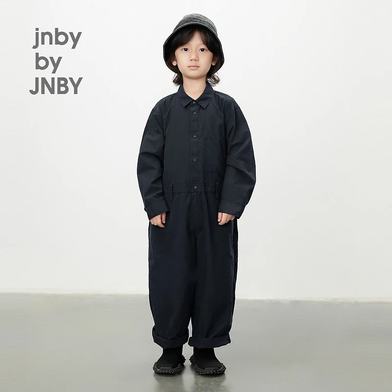 江南布衣童装连体衣长袖宽松复古时尚24春男女童1O3F11860