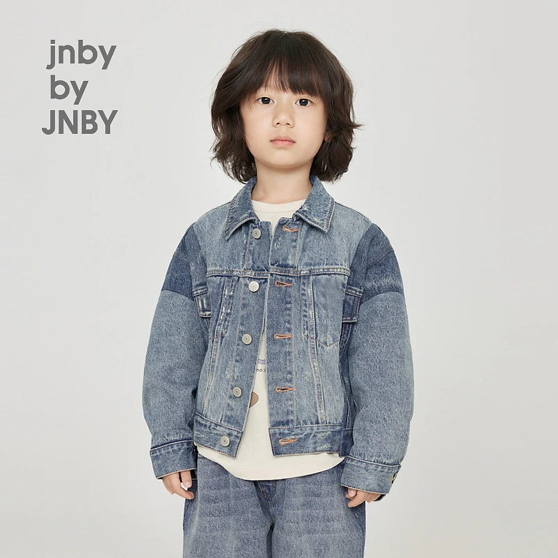 jnbybyJNBY江南布衣童装秋牛仔夹克长袖男女童1N8610280