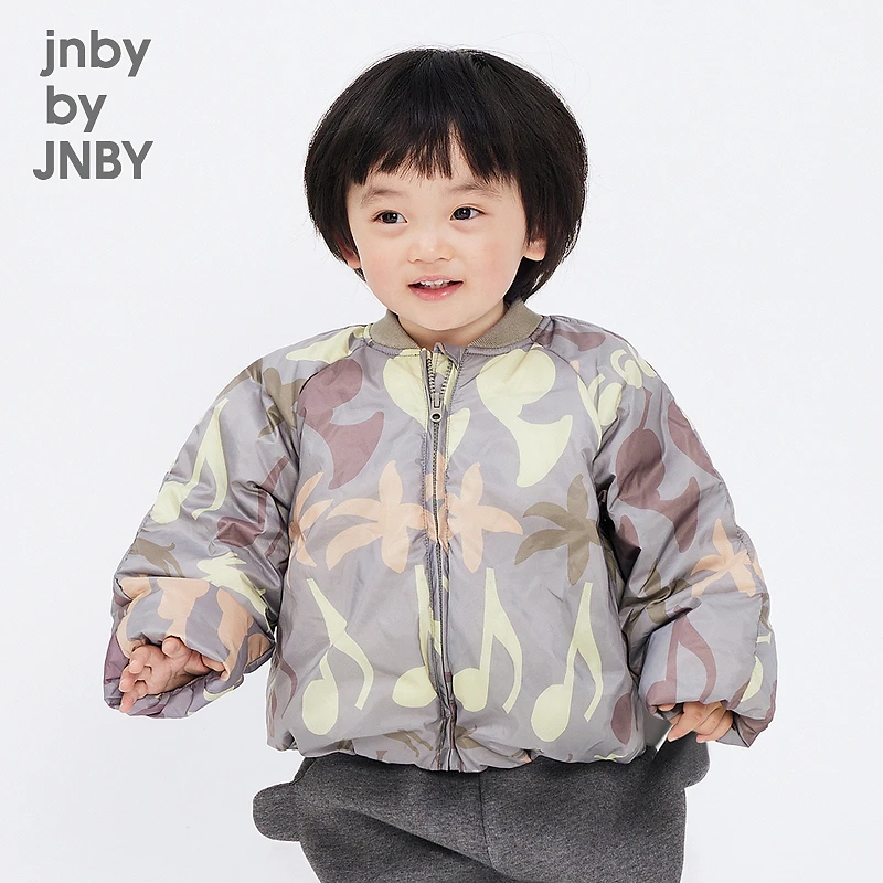 [江南布衣婴童]90绒子羽绒服短款女童婴儿图案随机冬YNAC10760