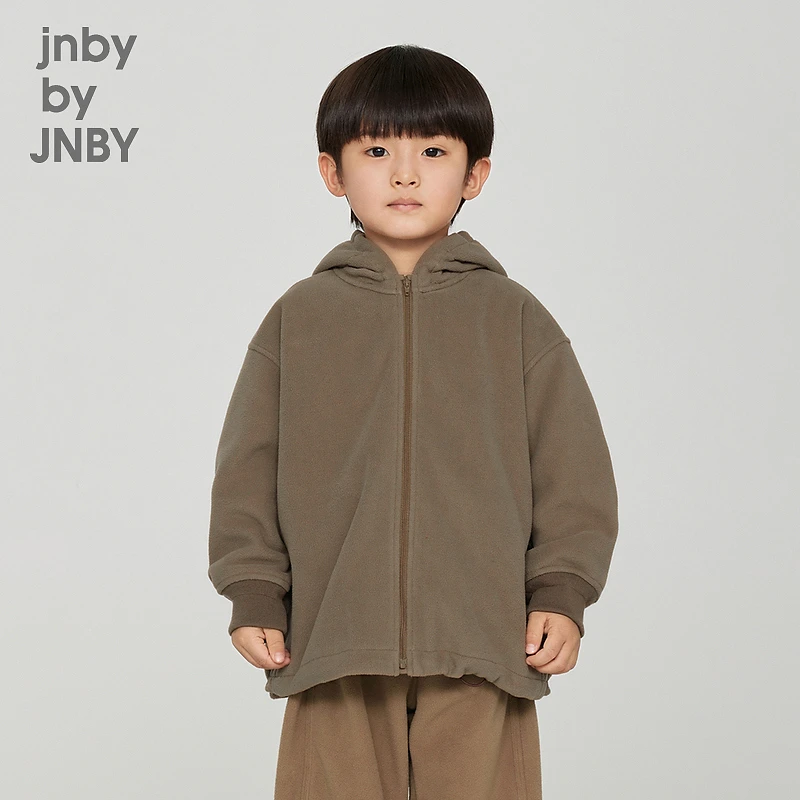 jnbybyJNBY江南布衣童装冬开襟卫衣连帽男女童1N0411790