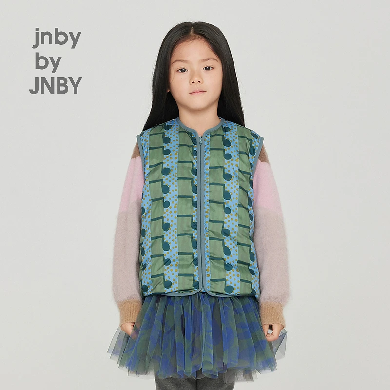 jnbybyJNBY江南布衣童装秋90绒子羽绒马甲宽松男女童1N9C11610