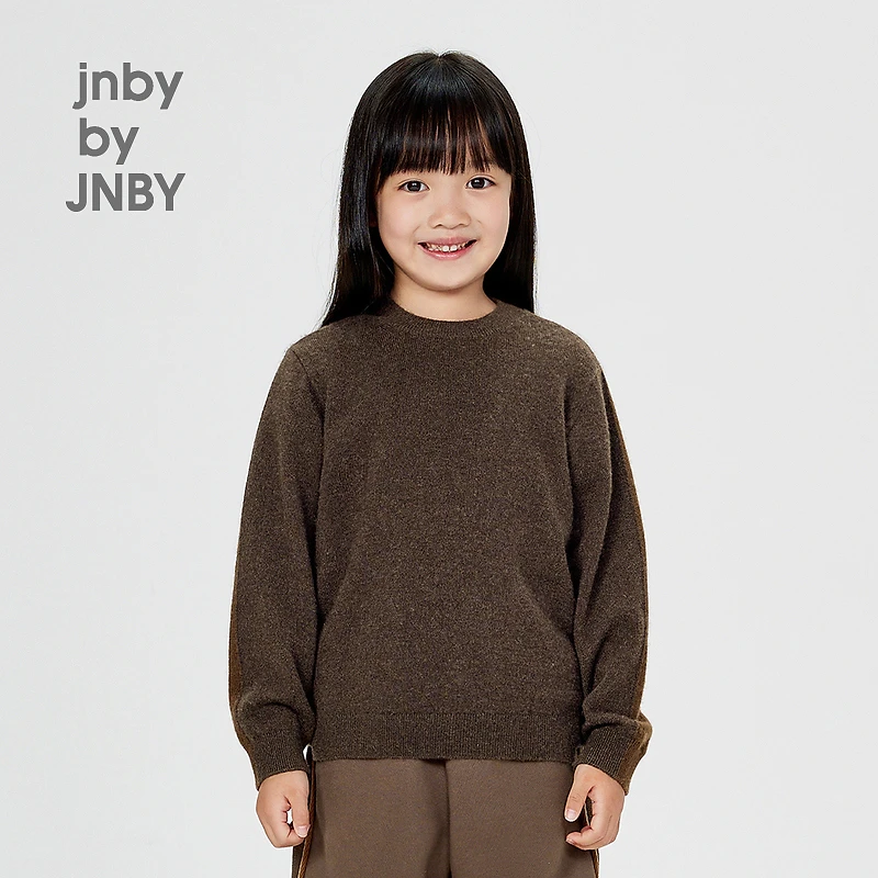 [100%山羊绒]新款江南布衣童装羊绒衫宽松24冬男女童1O0310410