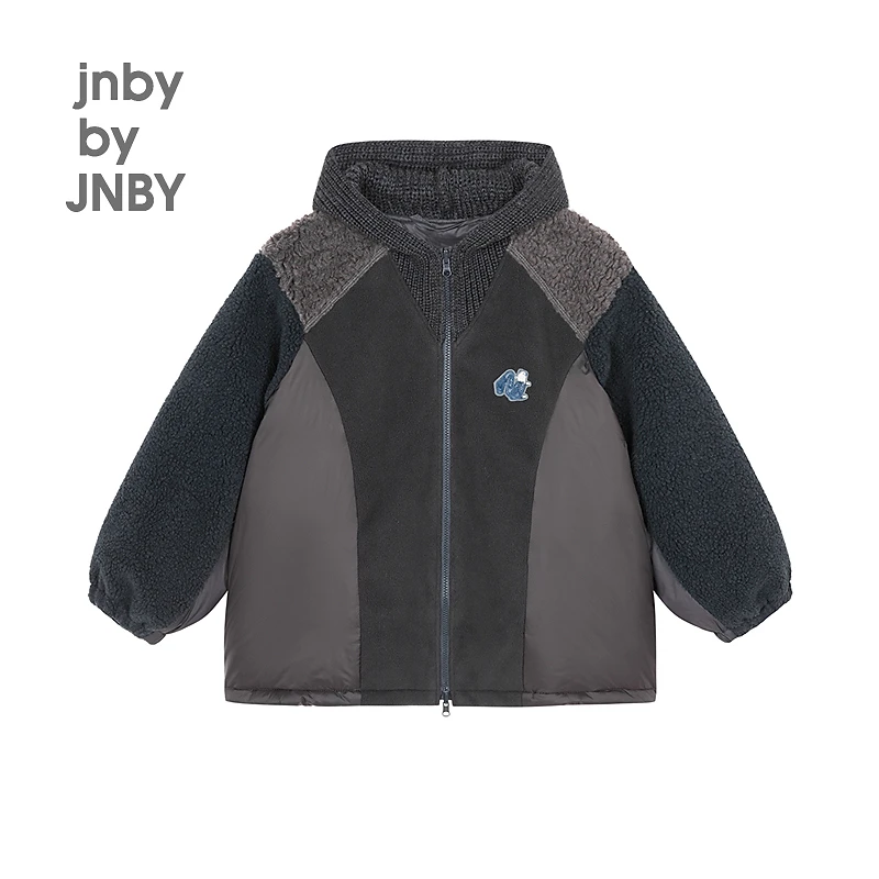 新款江南布衣童装宽松短款羽绒服24冬男女童1O0C11940