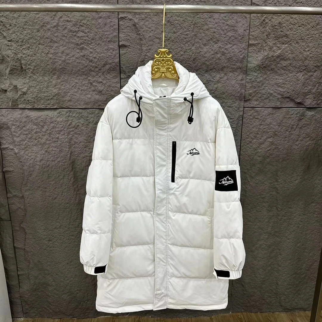 反季百搭简约时尚休闲长款加厚夹克外套0067