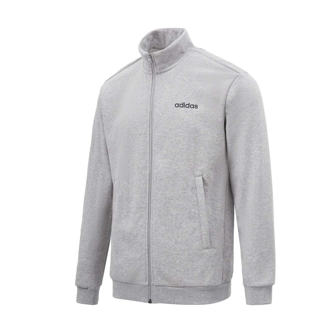 阿迪达斯2025新款夏季外套套头拉链长袖保暖时尚百搭潮流男生夹克