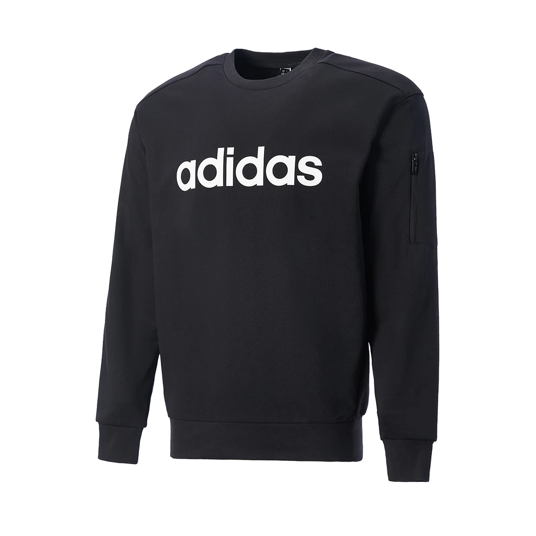 阿迪达斯运动卫衣2025春季新款男子宽松舒适潮流百搭上衣JJ0420