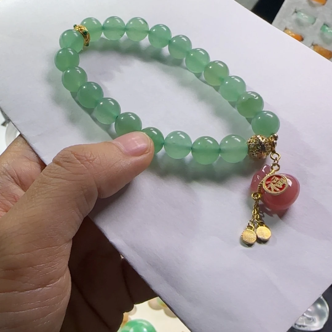 【闪购商品】石英质玉手链未镶嵌