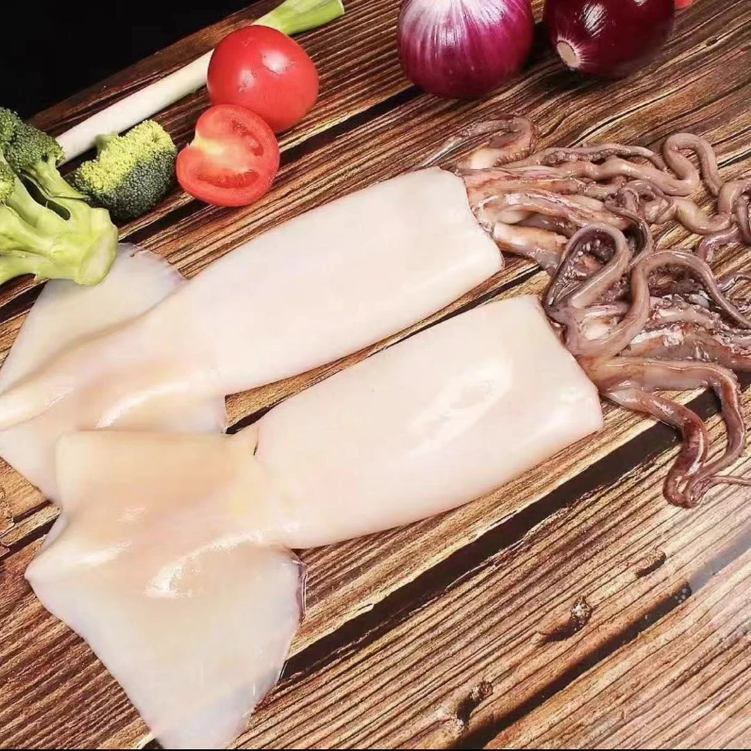 连云港深海大鱿鱼去皮去内脏清理干净 6斤（4到6条）爆炒